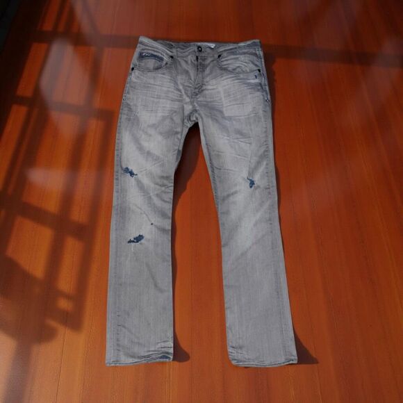 BKE Jake Straight Leg Gray Wash Jeans Size 31x29 - Picture 1 of 7